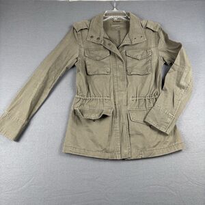 Aeropostale Jacket Girls Size S Green Gorpcore Military Comfort Utility Casual